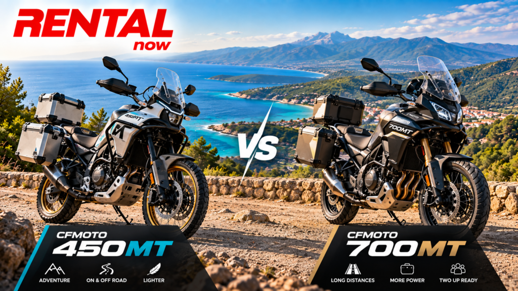 CFMOTO 450MT vs CFMOTO 700MT